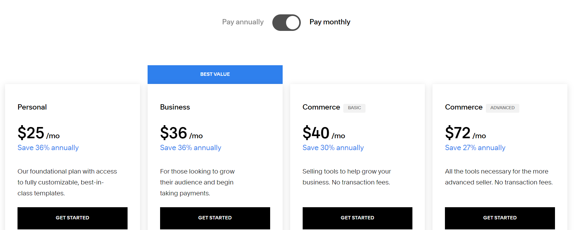 Online Store like Squarespace | ecDigi