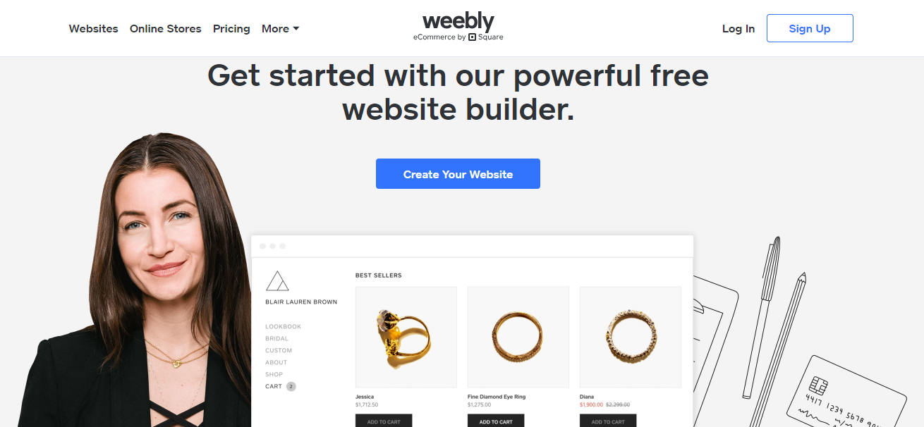 Online Store like Weebly | ecDigi